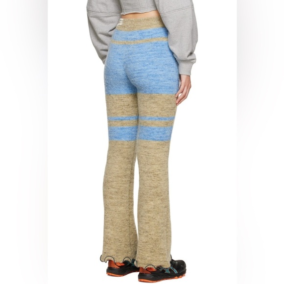 ANDERSSON BELL Khaki & Blue Senya Color Block Lounge Pants - Size L/XL - Picture 4 of 11